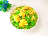 芹菜炒鸡蛋