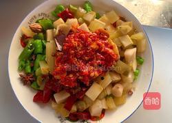 上桌扫光的茄子烧肉的做法图解5