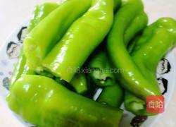 虎皮尖椒肉沫的做法图解1