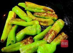 虎皮尖椒肉沫的做法图解5
