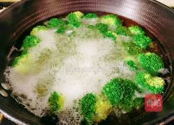 西兰花蒸肉末的做法图解6