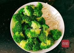 西兰花蒸肉末的做法图解7