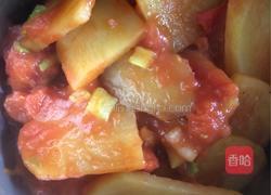 西红柿炒土豆片的做法图解6