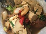 三文鱼头炖豆腐