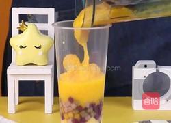 奶盖茶｜芋圆芝士芒芒的做法图解8