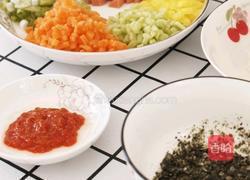 什锦海苔炒饭的做法图解1