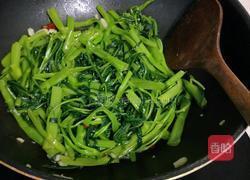 呛辣通菜的做法图解5