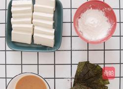 香蕉海苔豆腐的做法图解1