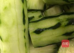 黄瓜塞肉（黄瓜筒）的做法图解1