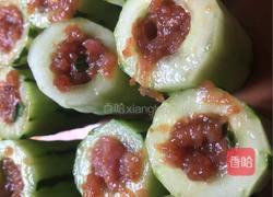 黄瓜塞肉（黄瓜筒）的做法图解5