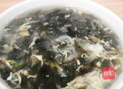 紫菜虾米蛋花汤的做法图解4