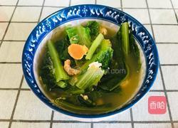 海米咸蛋笋叶汤的做法图解9
