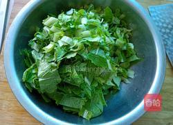 小白菜丸子汤的做法图解2