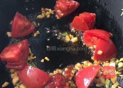 西红柿炒花菜的做法图解4