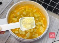 蟹黄豆腐的做法图解6