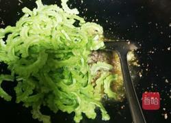 翡翠苦瓜绍子的做法图解5