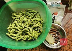 盐水毛豆的做法图解1
