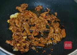 秋葵口蘑小炒肉的做法图解8
