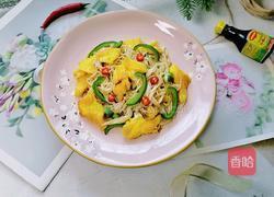 金针菇炒蛋的做法图解10