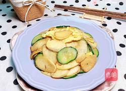 黄油黑椒茭白的做法图解18