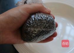 黄桃黑米捞的做法图解2