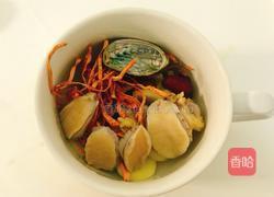 一人食｜鲍鱼虫草花炖鸡汤的做法图解5