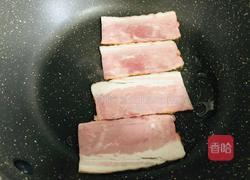 五分钟早餐，培根煎蛋三明治的做法图解2