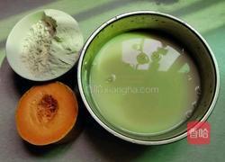豆浆南瓜小圆子的做法图解1