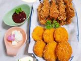可乐饼和炸虾