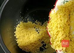 鸡肉小米萝卜粥的做法图解4