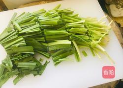 豆皮炒韭菜的做法图解2