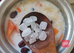 木瓜牛奶银耳羹的做法图解8
