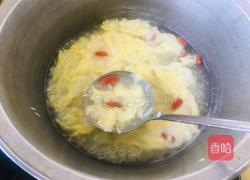 醪糟蛋花汤的做法图解4