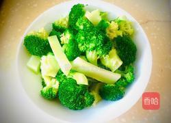 白灼西兰花的做法图解6