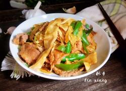 豆腐皮炒瘦肉
