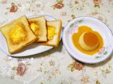 火星花式早餐（芝士培根吐司）