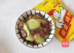 黄瓜炒腊肉的做法图解7