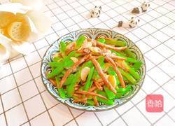 茶树菇炒四季豆的做法图解18