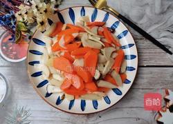 杏鲍菇炒胡萝卜的做法图解16