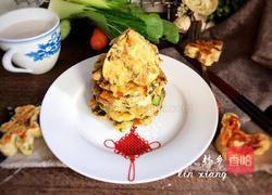 鸡肉蔬菜饼的做法图解10