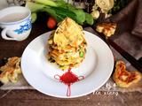鸡肉蔬菜饼