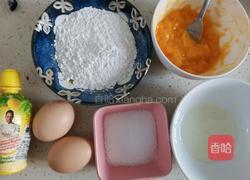 芒果米粉小蛋糕的做法图解1