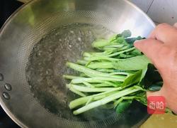 白灼菜心的做法图解2