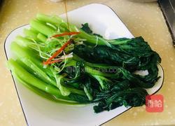 白灼菜心的做法图解8