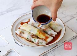 牛肉鸡蛋肠粉的做法图解21