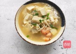 金针菇豆腐汤的做法图解11