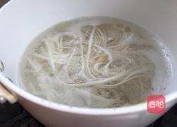 青菜肉丝面的做法图解4