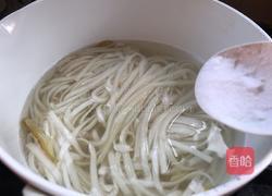 青菜肉丝面的做法图解7