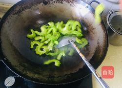苦瓜炒肉的做法图解4