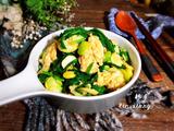 韭菜蚕豆炒鸡蛋